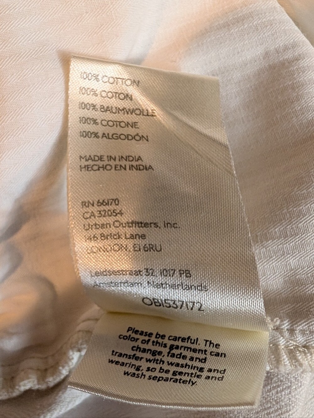 We The Free Tahiti Pull-On Cargo Pants in Tofu White Size Medium Y2K - Picture 13 of 16
